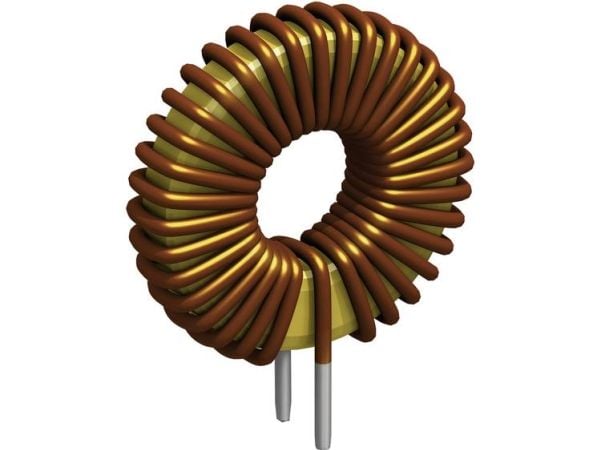 Fastron TLC/5A-102M-00 Kuristinrengassydän säteittäisellä johdolla TLC/5A Ristikoko 18 mm 1000 µH 5 A 1 kpl