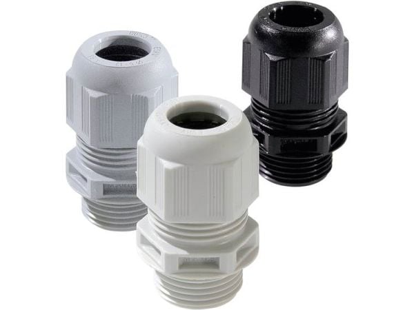 Wiska ESKV 40 LT 10062781 Kabelforskruning M40 Polyamidi Gråhvid (RAL 7035) 10 kpl