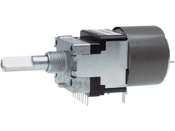 ALPS RK16812MG 10KDX2 Moottoripotentiometri pölytiivis Stereo 0,05 W 10 kΩ 1 kpl 1 kpl