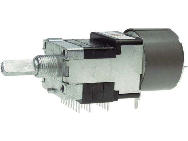 ALPS motorpotentiometer dammtät RK16816MG 10KDX6 0,05 W 10 kO, 1 st