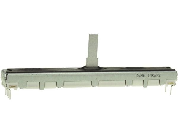 ALPS 401549 skyvepotensiometer 100 kO stereo 0,1 W logaritmisk