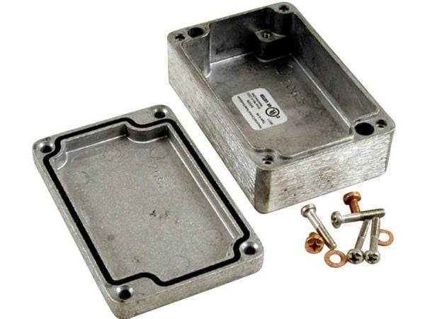Hammond Electronics 1590Z130 Universalkabinett 175 x 80 x 52 Aluminium Pressstøpt aluminium 1 stk