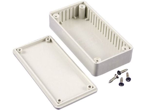 Hammond Electronics 1591TSGY universalkapsling 120 x 80 x 59 ABS gråhvit (RAL 7035), 1 stk