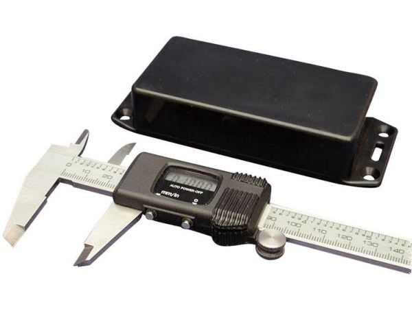 Hammond Electronics 1591VSFLBK universalkabinett 120 x 120 x 94 sort (1 stk)