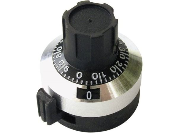 Bourns H-516-6A Säätönuppi Musta (Ø x K) 22,8 mm x 24,8 mm 1 kpl 1 kpl