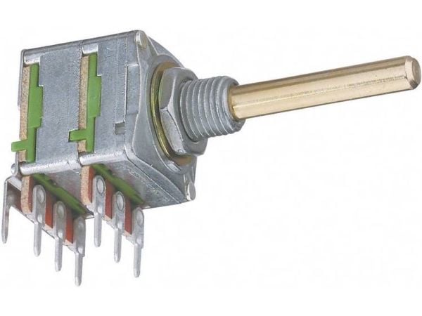 Potentiometri Service 4015 4015 Drejepotentiometri Stereo 0,05 W 1 kΩ 1 stk