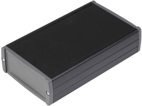 TEKO TEKAL 22.29 universal-kabinett 145 x 85,8 x 36,9 mm aluminium svart, 1 stk