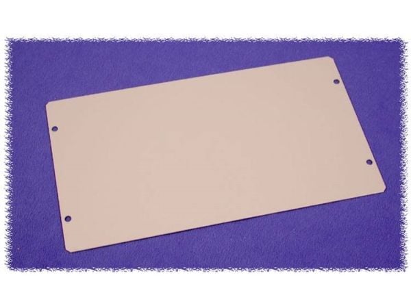 Hammond Electronics 1431-18 Kaapin kansi 333 x 76 x 1 Teräksen harmaa 1 kpl