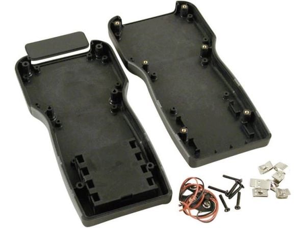 Hammond Electronics 1553TBKBAT handhölje - 210 x 100 x 32 ABS svart 1 st
