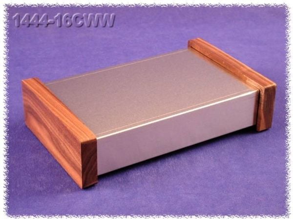 Hammond Electronics 1444-33CWW Universalkabinet 432 x 254 x 102 Aluminium Natur 1 stk