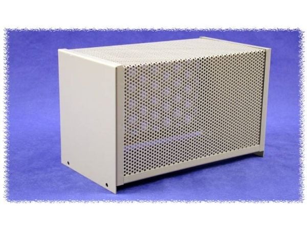 Hammond Electronics 1451-26 deksel til kabinett 406 x 203 x 132 mm stål grått, 1 stk