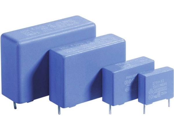 Thomsen MKP-folie kondensator radial leder 2,2 µF 275 V/AC 20 % 27,5 mm (L x B x H) 31 x 21 x 31 mm, 1 stk