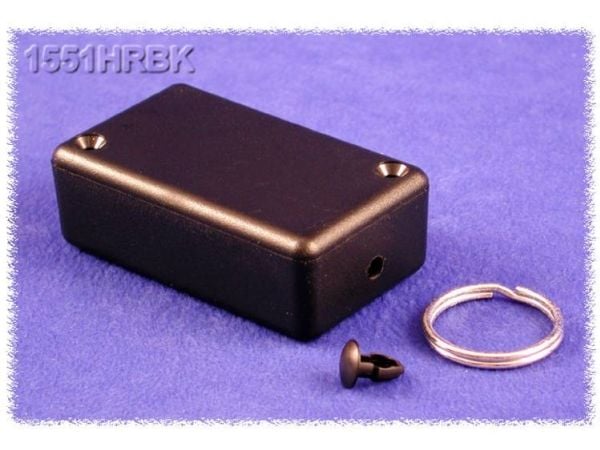 Hammond Electronics 1551KRGY universalkabinett 80 x 40 x 20 ABS grå 1 stk