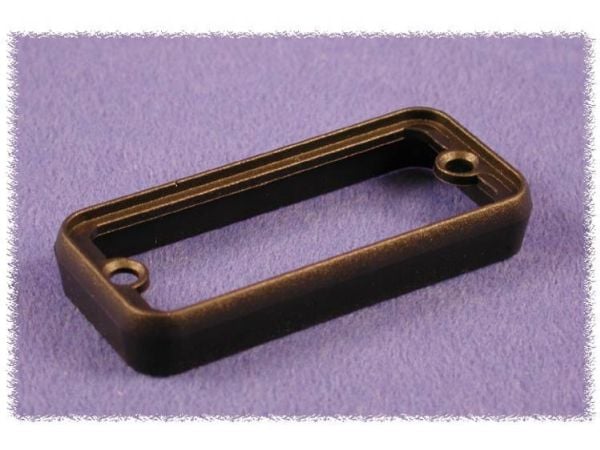 Hammond Electronics 1455NBBK rammer (L x B x H) 8 x 103 x 53 mm ABS svart 2 stk