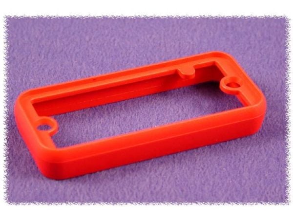 Hammond Electronics 1455TBRED-10 Rammer (L x B x H) 8 x 160 x 51,5 mm ABS Rød 10 stk