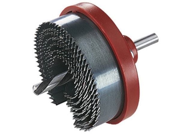 wolfcraft GmbH 2161000, sett, bor, gips, panel, tre, svart, rød, metall, 1,8 cm