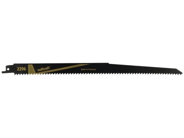 wolfcraft GmbH 2296000, Sabelsagblad, Plast, Mykt tre, Chromium-Vanadium Steel (Cr-V), 28 cm, 4,2 mm, 25 cm