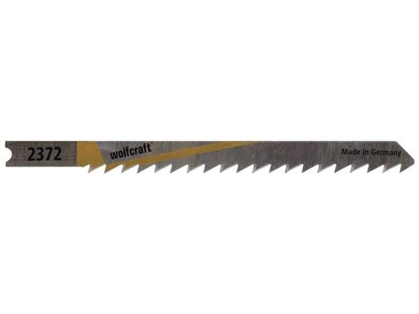 wolfcraft GmbH 2372000, Stikksagblad, Akryl glass, Sponplate, MDF, Mykt tre, High Carbon Steel (HCS), 8,1 cm, 4 mm, 4,5 cm