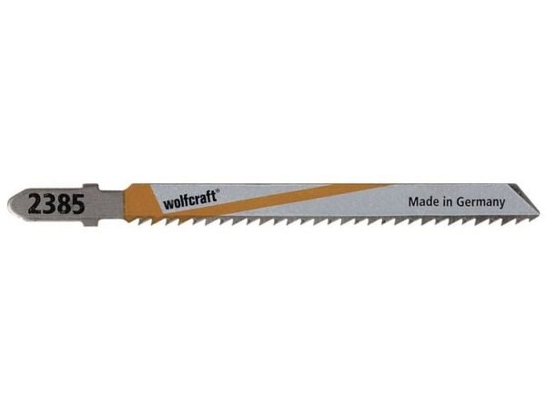 wolfcraft GmbH 2385000, Stikksagblad, Sponplate, Løvtre, Laminat, Plast, Tre med spiker, Bimetall, 7,5 cm, 2,5 mm, 3 cm