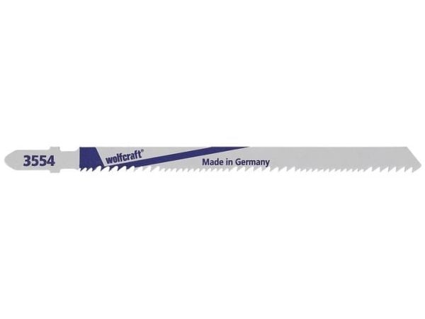 wolfcraft GmbH 4006885355408, Stikksagblad, Tre, Bimetall, Rustfritt stål, 10,5 cm, 2 stykker