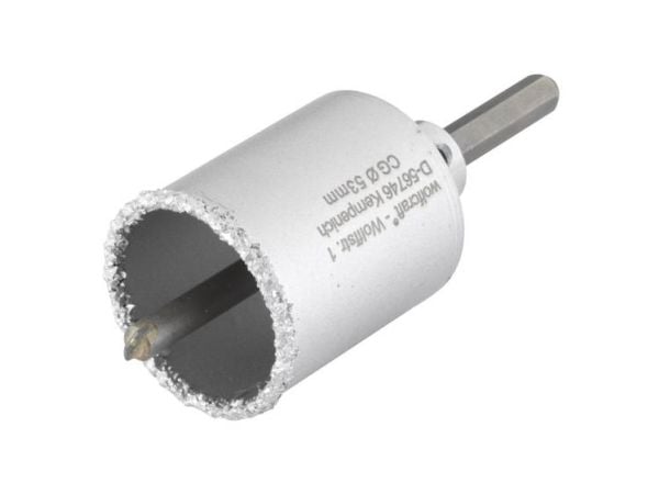 wolfcraft GmbH 3895000, Single/enkelt, Drill, Murstein, Betong, Gipsplater, Stein, Grå, Tungsten Carbide Tipped (TCT), Sekskanttange