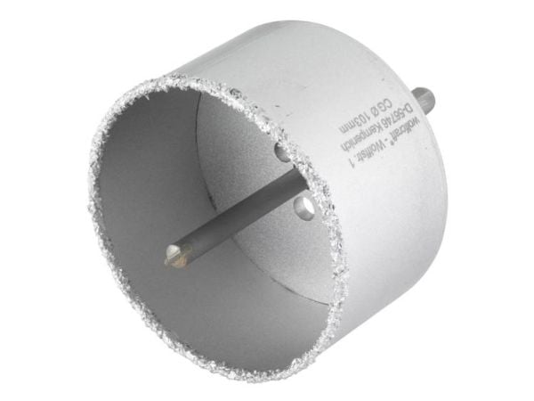 wolfcraft GmbH 3899000, Single/enkelt, Drill, Murstein, Betong, Gipsplater, Stein, Grå, Tungsten Carbide Tipped (TCT), Sekskanttange