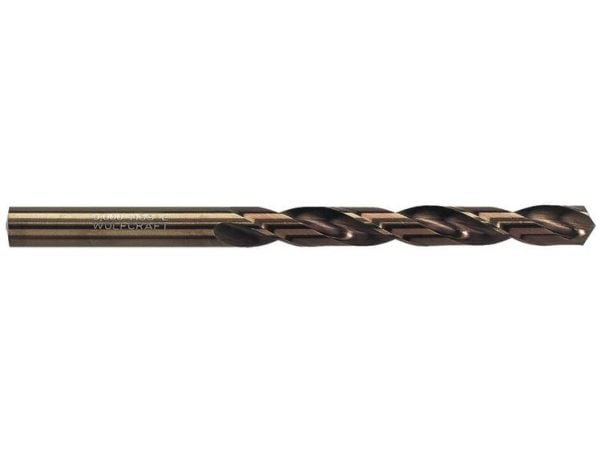 wolfcraft GmbH 7444010, Borr, Högerrotation, 2,5 mm, 57 mm, Aluminium, Strykjärn, Icke-järnmetaller, Rostfritt stål, 3 cm