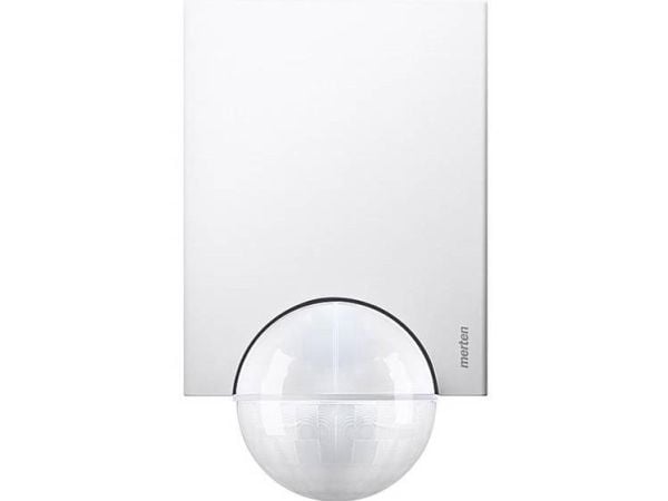 Merten ARGUS 220, Tak/Vegg, Utendørs, Hvit, IP55, 1000 lx, 220°
