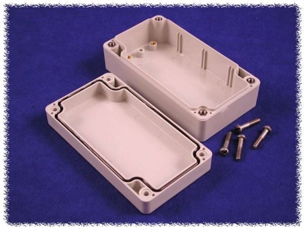 Hammond Electronics 1554C2GY universalkapsling 120 x 65 x 40 polykarbonat grå