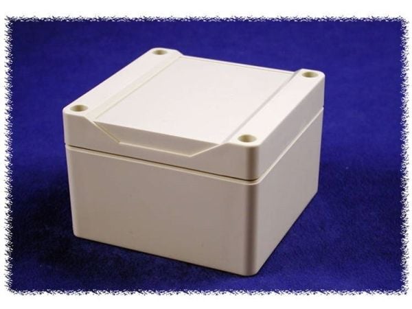 Hammond Electronics 1555EGY universal-kabinet 90 x 90 x 60 ABS grå (1 stk.) Hammond Electronics 1555EGY universal-kabinet 90 x 90 x 60 ABS grå (1 stk.)