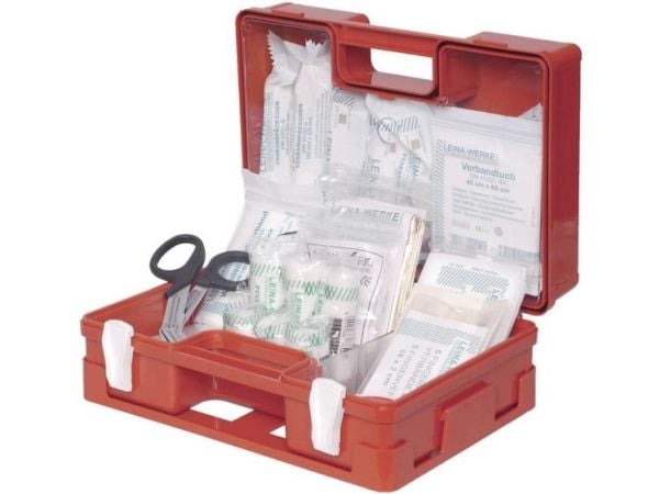 B-Safety BR364169 førstehjelpskasse, klassisk DIN 13169 oransje