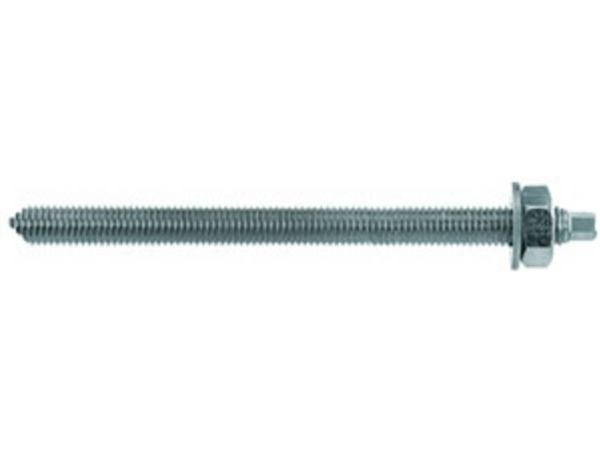 Fischer RG, M12, Stål, Fullt gjenget stang, 220 mm, 10 stykker