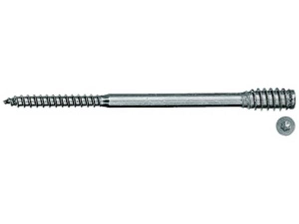Fischer 59063, Skru, Sinkbelagt stål, Tre, Zink, Torx, TX25