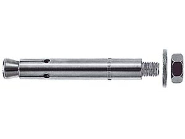 Fischer 60673 FZA 18 x 130 M12 D/50 A4 Gennemstiksanker 156 mm 19 mm 10 stk