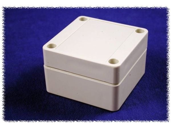 Hammond Electronics 1555B2GY Universalskap 65 x 65 x 40 Polykarbonat Grå 1 stk Hammond Electronics 1555B2GY Universalskap 65 x 65 x 40 Polykarbonat Grå 1 stk
