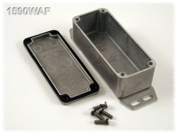Hammond Electronics 1590WAF universalkabinet 92,5 x 38,5 x 31 aluminium natur 1 stk Hammond Electronics 1590WAF universalkabinet 92,5 x 38,5 x 31 aluminium natur 1 stk