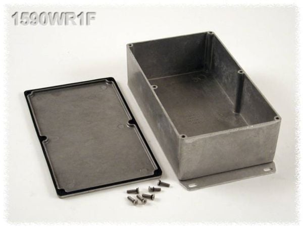 Hammond Electronics 1590WR1F universal-kapsling 192 x 111 x 61 aluminium natur 1 stk Hammond Electronics 1590WR1F universal-kapsling 192 x 111 x 61 aluminium natur 1 stk