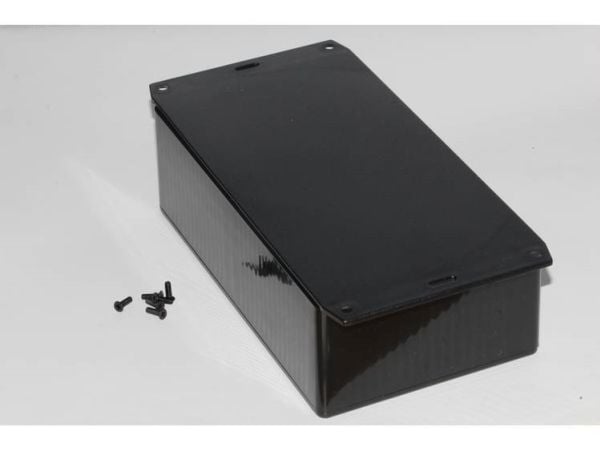 Hammond Electronics 1591EF2BK Universalkabinetti 191 x 110 x 61 ABS Lajittelu 1 kpl 1 kpl