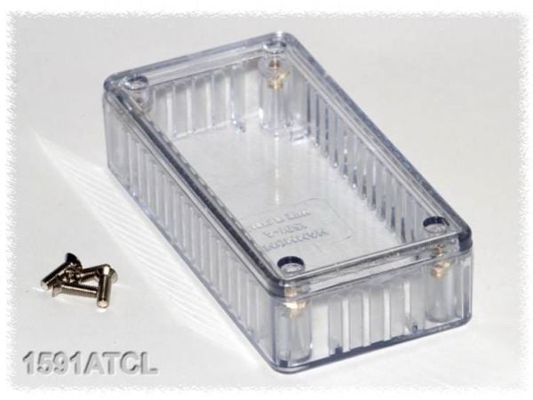 Hammond Electronics 1591ATCL Universalkabinett 100 x 50 x 25 Polykarbonat natur 1 stk
