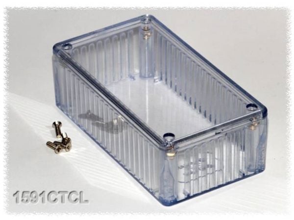 Hammond Electronics 1591CTCL Yleiskaappi 120 x 65 x 40 Polykarbonaatti Luonnollinen 1 kpl