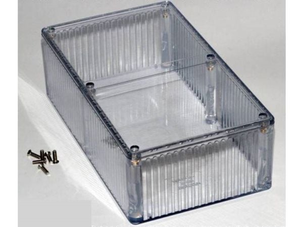 Hammond Electronics 1591ETCL Universalskap 191 x 110 x 61 Polykarbonat natur 1 stk Hammond Electronics 1591ETCL Universalskap 191 x 110 x 61 Polykarbonat natur 1 stk