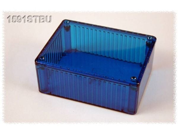 Hammond Electronics 1591STBU universal-kapsling 110 x 82 x 44 polykarbonat blå 1 stk