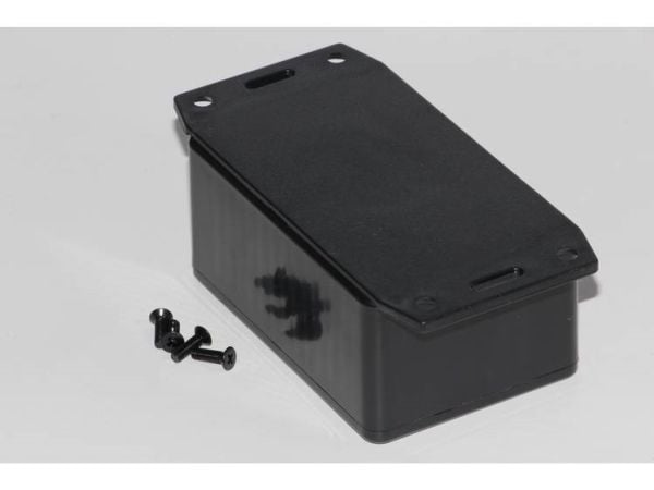 Hammond Electronics 1591LF2SBK universal-kapsling 85 x 56 x 39 ABS sort 1 stk