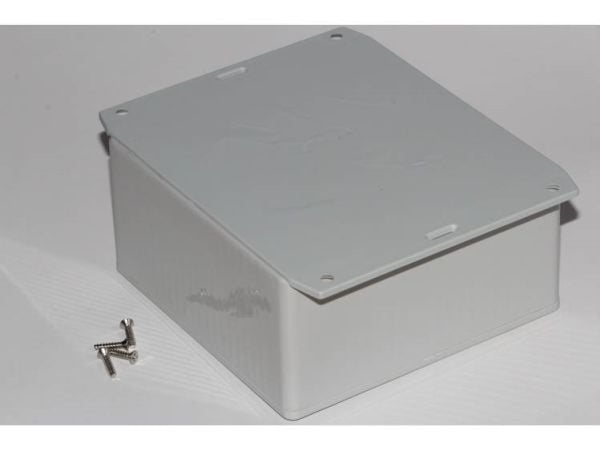 Hammond Electronics 1591UF2SGY universalkabinett 120 x 120 x 59 ABS grå, 1 stk Hammond Electronics 1591UF2SGY universalkabinett 120 x 120 x 59 ABS grå, 1 stk