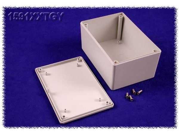 Hammond Electronics 1591XXTGY universalkabinett 123 x 83 x 60 ABS grå 1 stk Hammond Electronics 1591XXTGY universalkabinett 123 x 83 x 60 ABS grå 1 stk