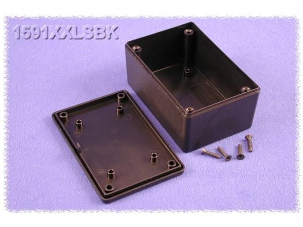 Hammond Electronics 1591XXMSBK Universalkabinetti 85 x 56 x 25 ABS Lajittele 1 kpl 1 kpl
