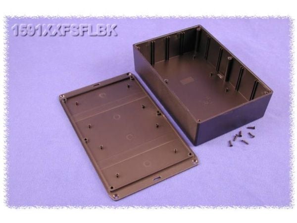 Hammond Electronics 1591XXGSFLBK universalkabinett 121 x 94 x 34 ABS svart, 1 st