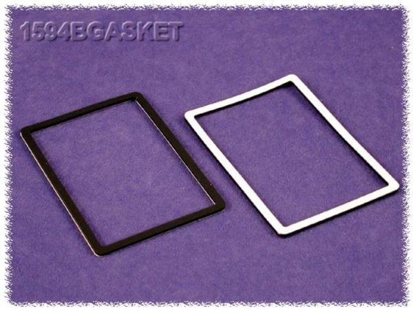 Hammond Electronics 1594CGASKET tetning silikon svart 2 stk
