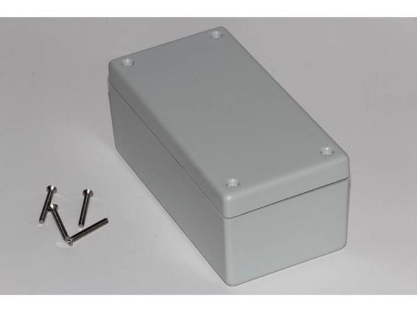 Hammond Electronics 1594DWGY Universalkabinet 131 x 66 x 55 ABS Grå 1 stk Hammond Electronics 1594DWGY Universalkabinet 131 x 66 x 55 ABS Grå 1 stk
