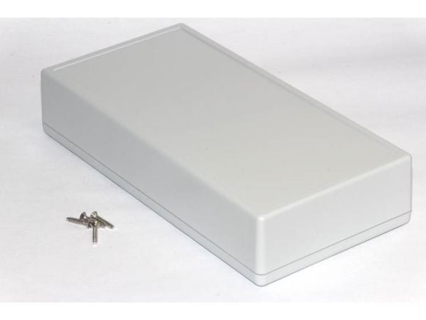 Hammond Electronics 1599HGYBAT handhölje 220 x 110 x 44 ABS grå 1 st